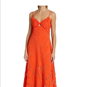 Jonathan Simkhai Katie Textured Slip Dress NWT